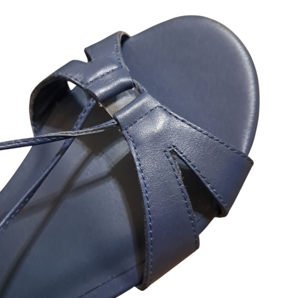 Brooks Brothers Red Fleece Sandals Size 8.5 - Picture 3 of 15